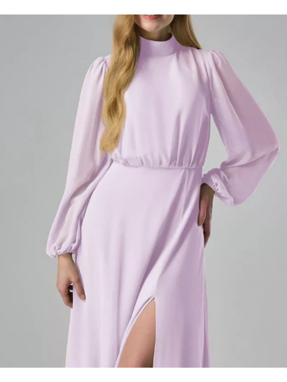 AW BRIDAL SZ 8 M lilac Bryony wedding formal cocktail party maxi dress NEW 0B11